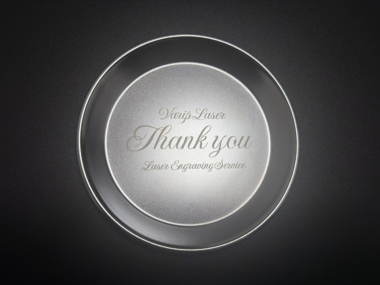 Thank you プレート（金属）